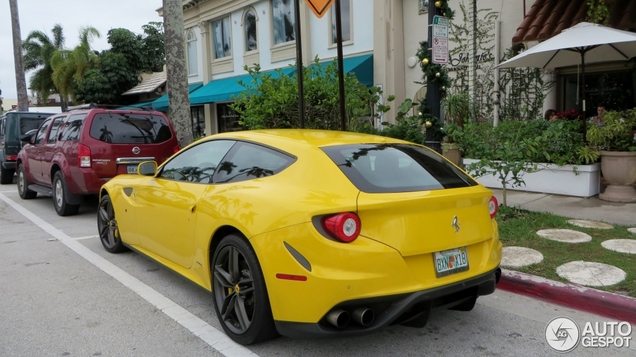 Is Giallo Modena wel de juiste kleur voor de Ferrari FF?