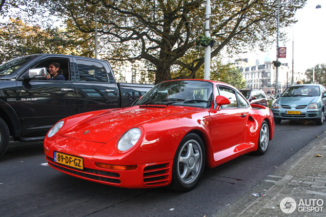 Spot van de dag: Porsche 959 in Amsterdam