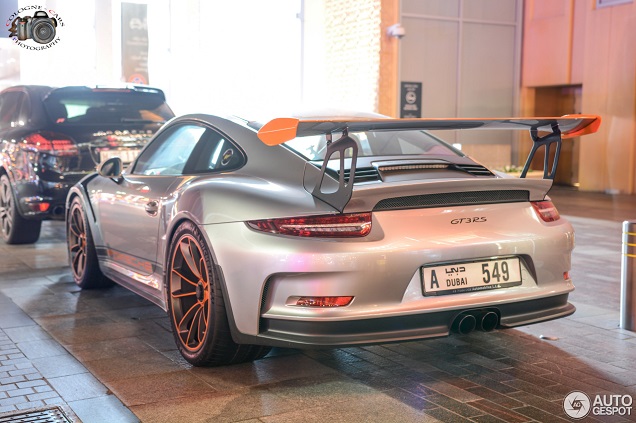 Subtiele accenten maken de Porsche 991 GT3 RS nog mooier