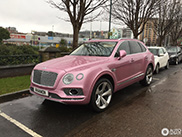 Pretty in Pink, the Bentley Bentayga 