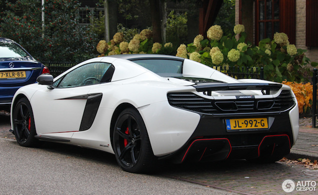 Spot van de dag: McLaren 650S Spider in Hoogland