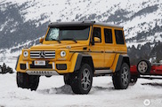 Mercedes-Benz G500 4x4 is ideal for the wintersport