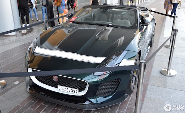 Jaguar Project 7 is de ultieme cabrio voor Dubai