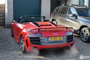 You warm up quickly in the Audi R8 GT Spyder