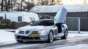 These winter pictures make the SLR McLaren desirable!  