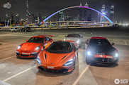 Super Cars gather in Dubai