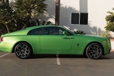 Te koop: unieke Rolls-Royce Wraith Black Badge in Java Green