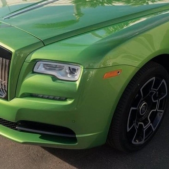 Te koop: unieke Rolls-Royce Wraith Black Badge in Java Green