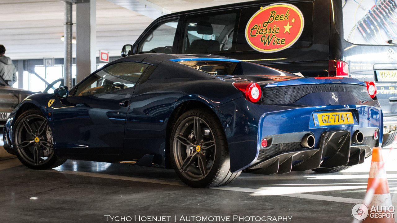 Spot van de Dag: Ferrari 458 Speciale Aperta in Maastricht