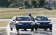 Filmpje: BMW pakt twee wereldrecords door tijdens driften te tanken