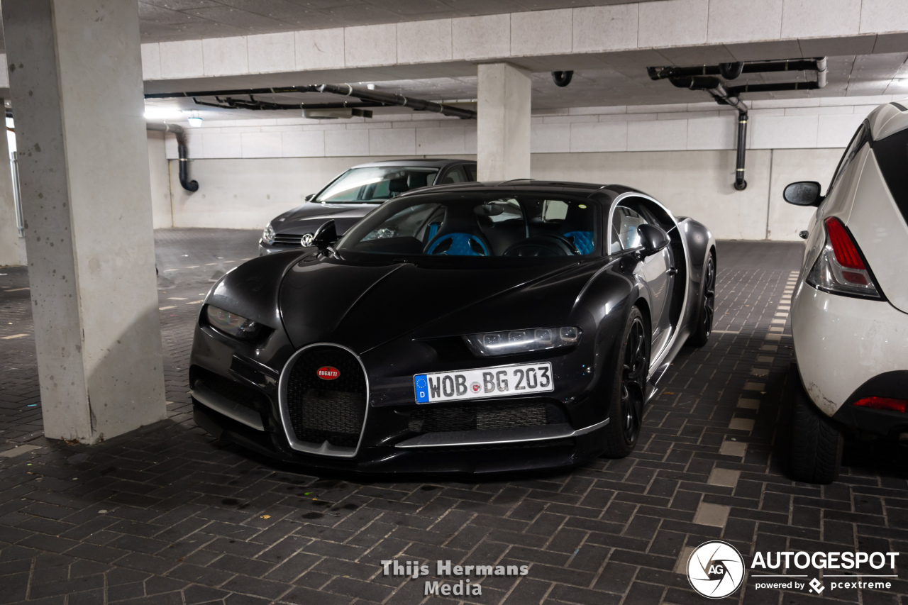 Spot van de dag: Bugatti Chiron