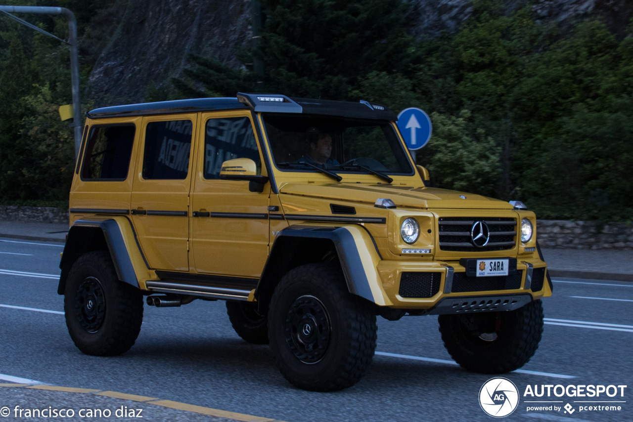 Mercedes-Benz G 500 4X4² in Andorra heeft persoonlijk tintje