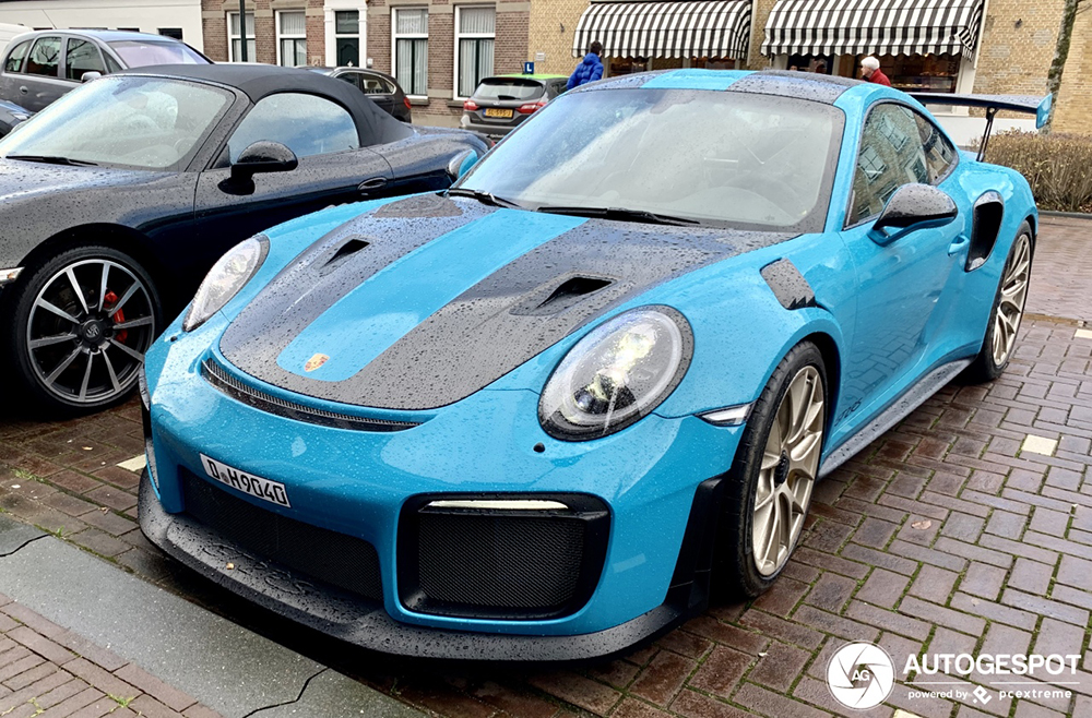 Spot van de dag: Porsche 991 GT2 RS Weissach Package