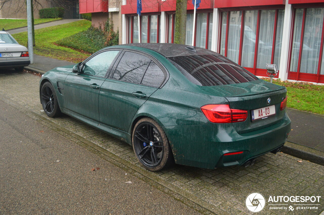 Belgische BMW M3 heeft opmerkelijk kenteken