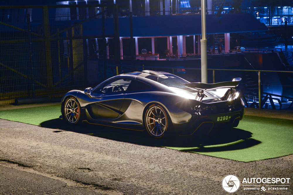 McLaren P1 staat in de spotlight