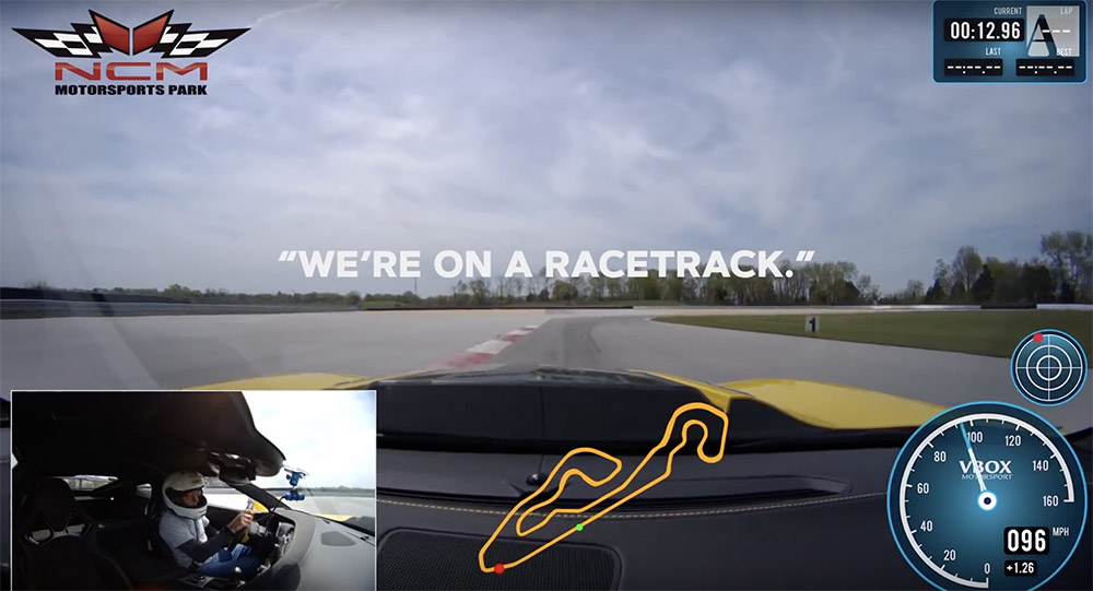 Filmpje: GM's OnStar denkt dat Corvette gecrasht is