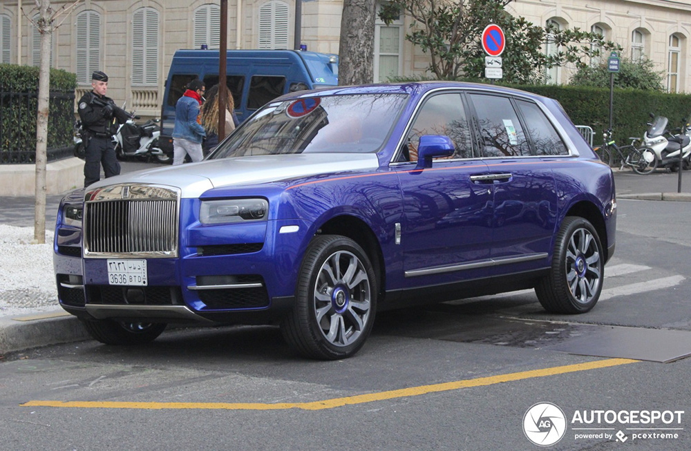 Rolls-Royce Cullinan eindelijk gespot met hippe kleur