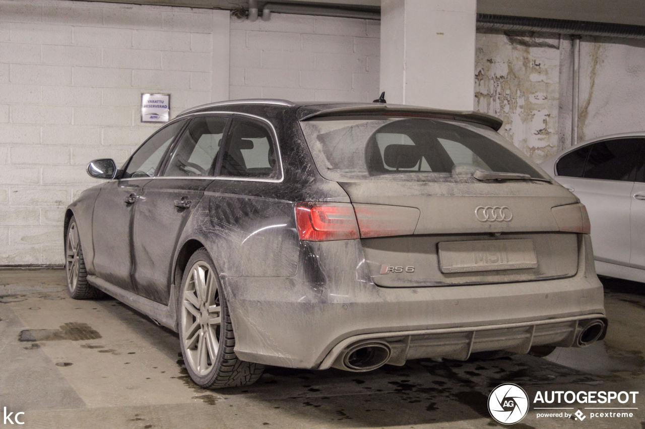 Audi RS6 Avant is flink misbruikt