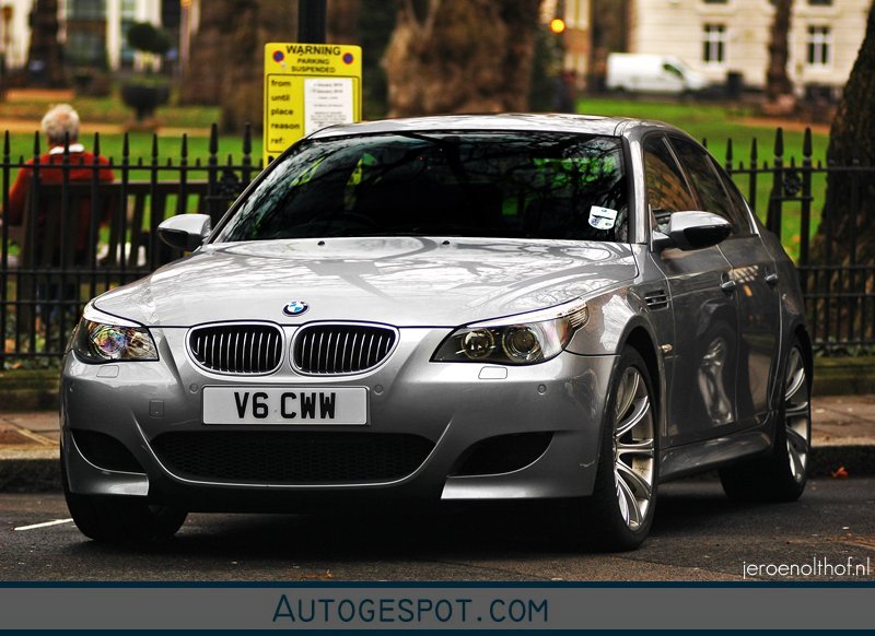 Vandaag tien jaar geleden: knappe foto's van een BMW M5 E60