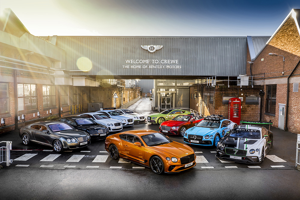 Bentley levert 80.000e Continental GT af