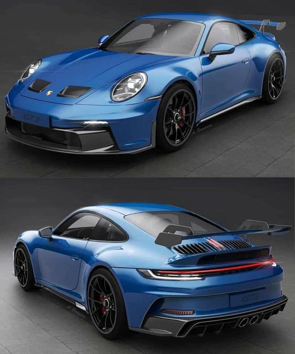 Are we looking at the real Porsche 992 GT3 now?