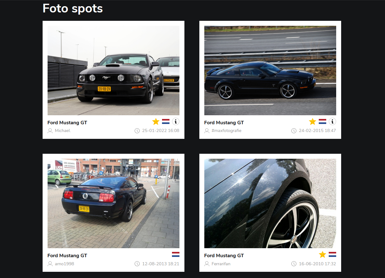 Nederlandse Mustang GT al sinds 2005 een bekende op Autogespot