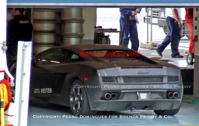 Gallardo LP550 gesnapt