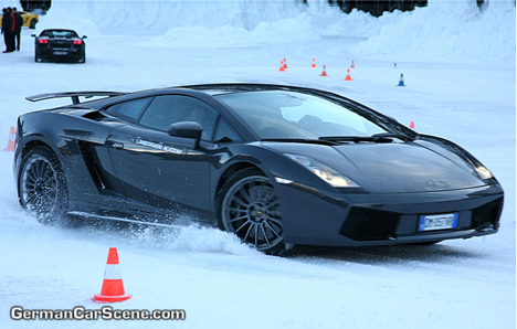 Lamborghini Ice-Driving School