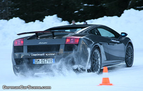 Lamborghini Ice-Driving School