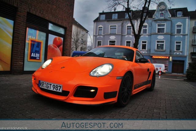 Gespot: Porsche Cayman GT Enco Exclusive