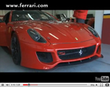 Filmpje: Ferrari 599XX op het circuit van Valencia