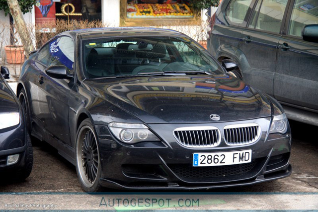 Gespot: BMW M6 aangepakt door HAMANN