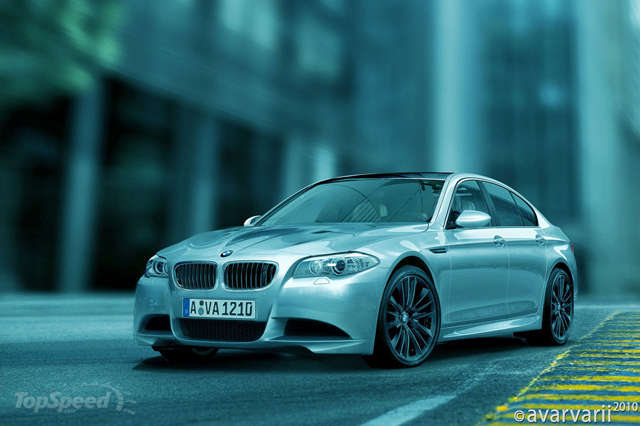 Daar is hij weer: rendering nieuwe BMW M5