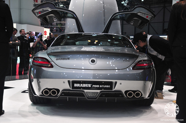 Genève 2011: Brabus SLS 700 Biturbo