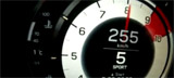 Lexus LFA sprint van 0 naar 260 km/u!