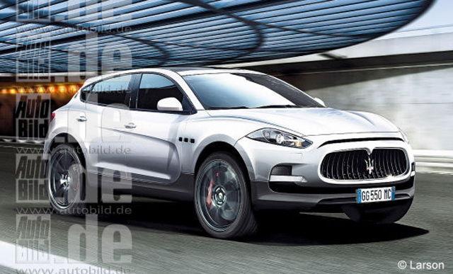 Rendering: Maserati SUV