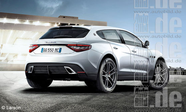 Rendering: Maserati SUV