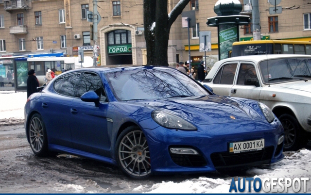 Porsche Panamera Turbo S in de maak