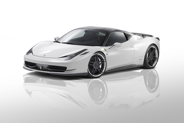 Novitec Rosso stand bomvol primeurs; Novitec Rosso 458 Italia