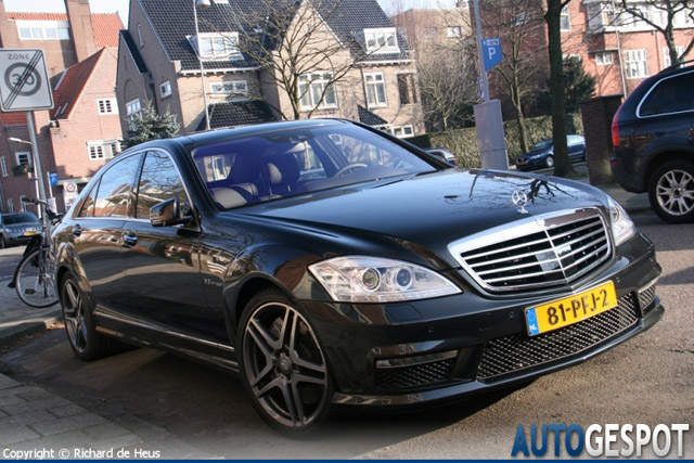 Gespot: nieuwe Mercedes-Benz S 63 AMG op Nederlands kenteken