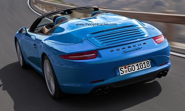 Rendering: Porsche 991 Speedster