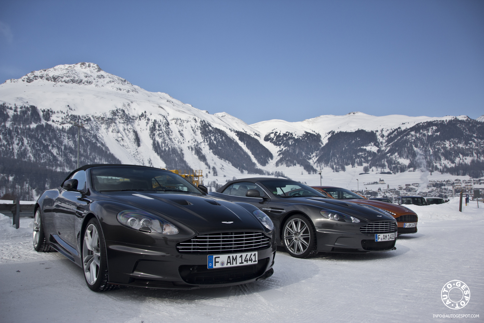 Special: Aston Martin On Ice 2012 in St. Moritz