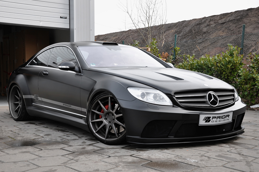 De Mercedes-Benz CL-Klasse als Black Series: Prior Design CL Black Edition