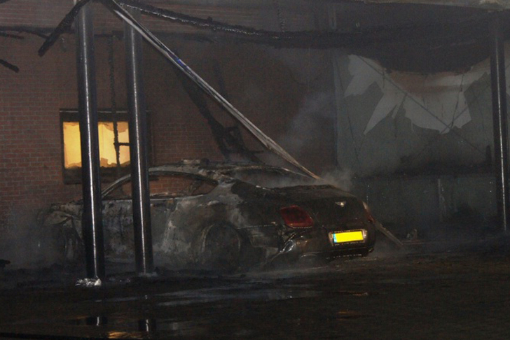 Bentley Continental GT doelwit van brandstichter