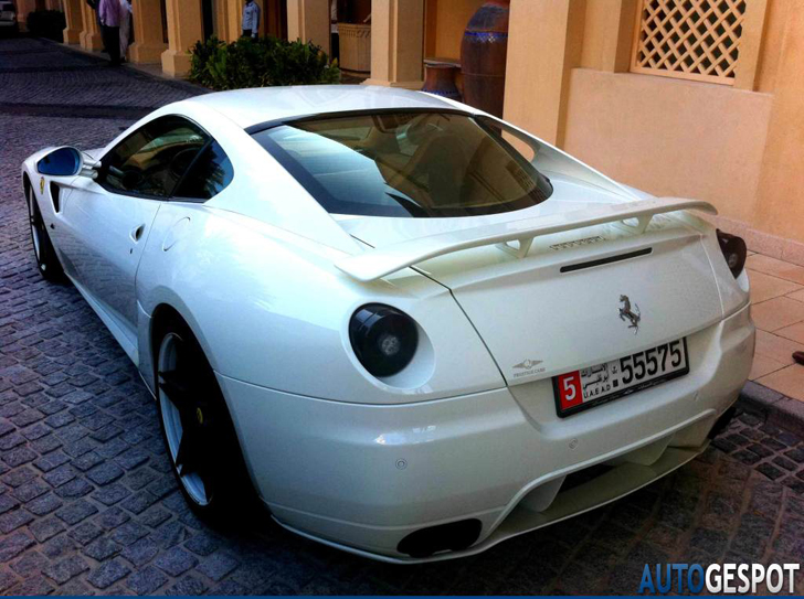 Tuning topspot: Ferrari 599 GTB Fiorano Novitec Rosso in Dubai