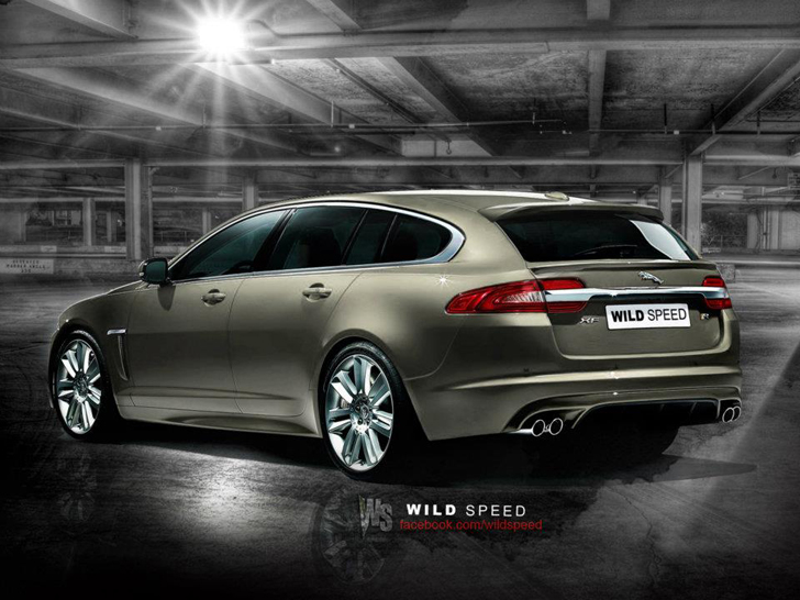 Rendering: Jaguar XF-R Sportbrake