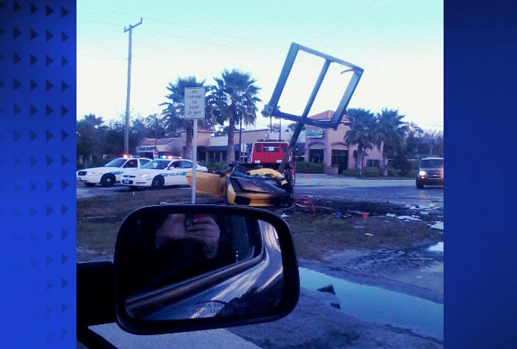 Lamborghini crasht: één dode en één lichtgewonde