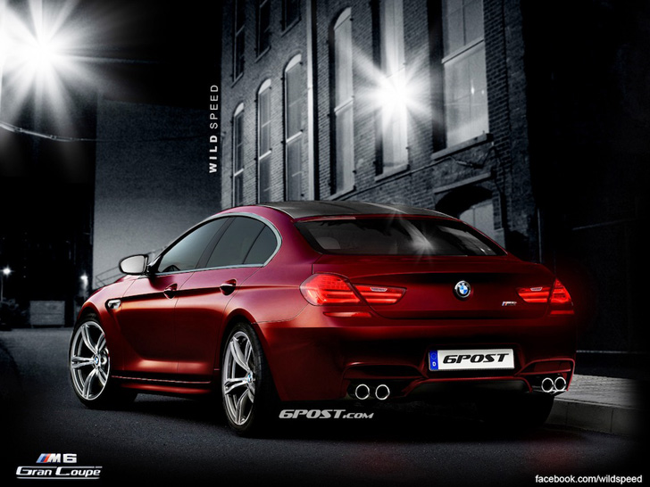 Rendering: BMW M6 Gran Coupé
