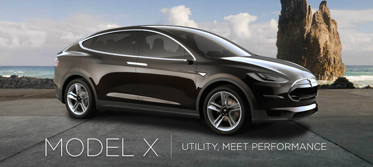Tesla Motors onthult de Model X!
