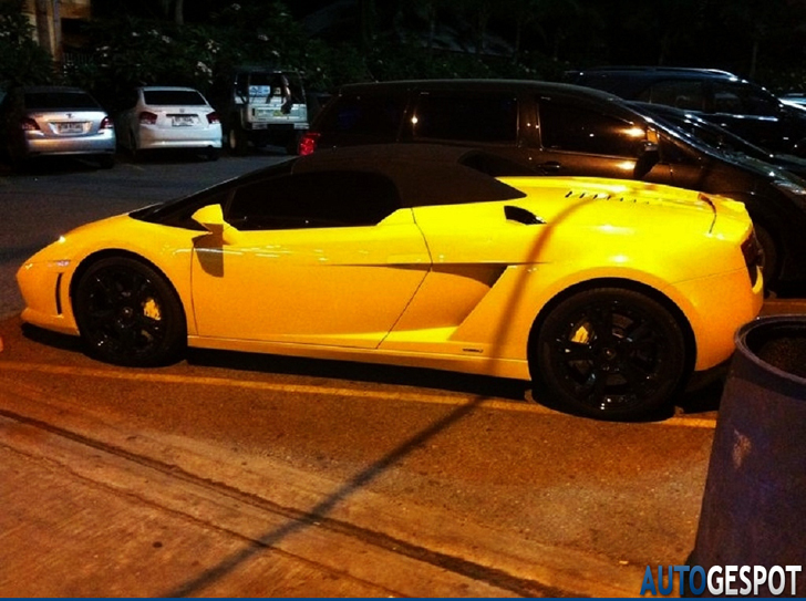 Tweede dikke spot uit Thailand: Lamborghini Gallardo LP560-4 Spyder